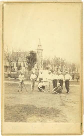 1860 Lawrence Massachusetts Baseball